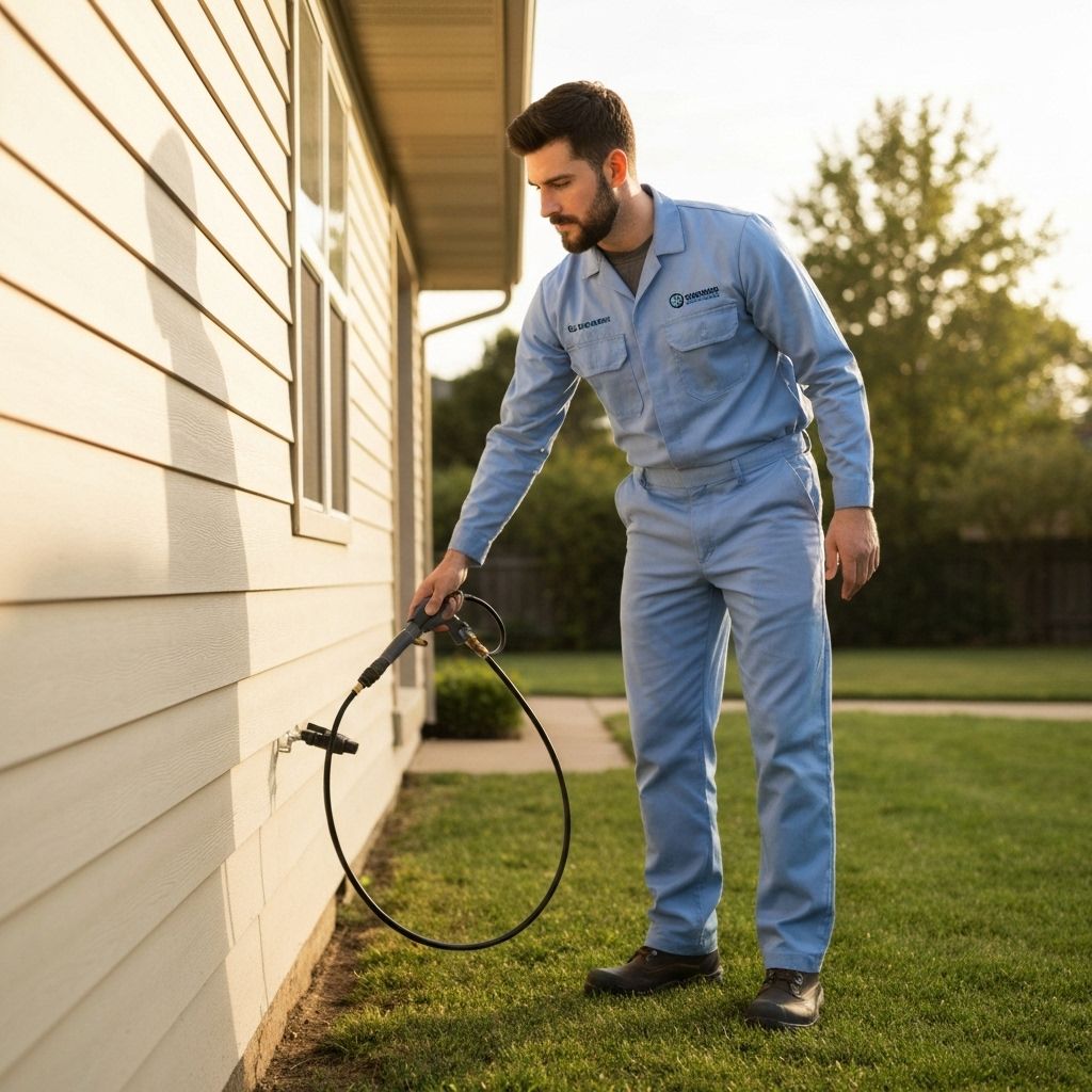 Professional pest control service